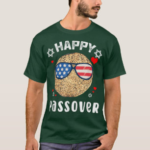 Camiseta Feliz Passover Comida Judaica Pesach Engraçado Mat