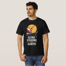 Camiseta Feliz Pesca de Natal