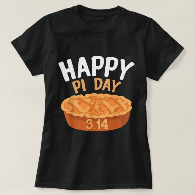 Camiseta Feliz Pi Day 3.14 Pie Funny Math Functions Pi Day (Frente do Design)