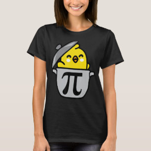 Camiseta Feliz Pi Day Engraçado Pote de frango 3.14 Mães de