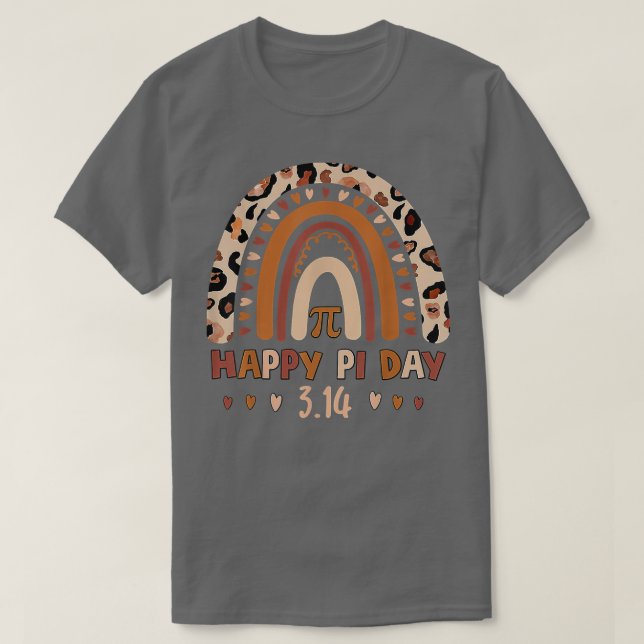 Camiseta Feliz Pi Day Matemático Professor de Matemática Pr (Frente do Design)