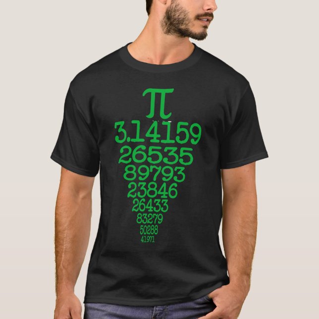 Camiseta Feliz Pi Day Math Geek Gift Science (Frente)