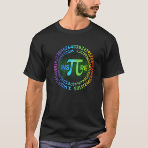 Camiseta Feliz Pi Day Símbolo Matemático Professor Inspire