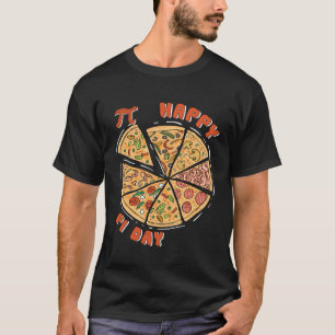 Camiseta Feliz Pi Dia 3 14 Números Pi Dígitos Pie Pizza Gee