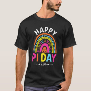 Camiseta Feliz Pi Dia 3 14 Pi Símbolo De Matemática Profess