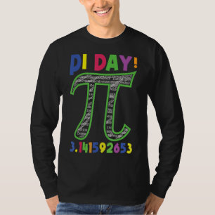 Camiseta Feliz Pi Dia 3 14 Pi Símbolo Número Ciência da Mat