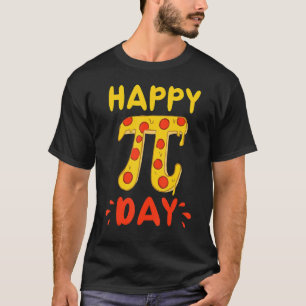 Camiseta Feliz Pie Day Pie Pizza Matemática Pi Símbolo Pi