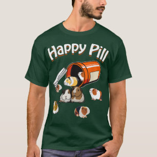 Camiseta Feliz Pílula Guiné Pig