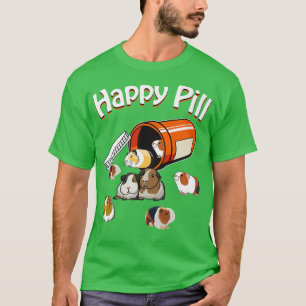 Camiseta Feliz Pílula Guiné Pig