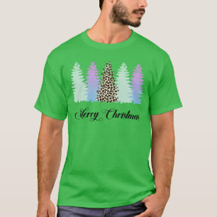 Camiseta Feliz pinheiro de Natal Retrô Feliz de Natal