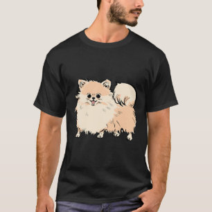 Camiseta Feliz Pomerânia Cão-de-Cachorro 62