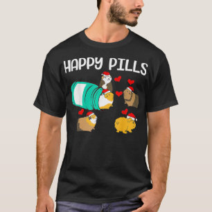 Camiseta Feliz porco-guiné, presente de estimação