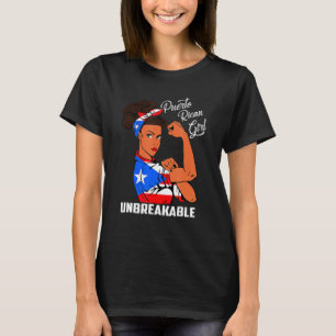 Camiseta Feliz porto-riquenho, garota indecisa, Puert