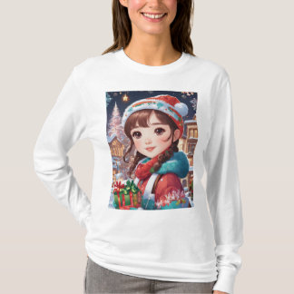 Camiseta Feliz presente de Natal