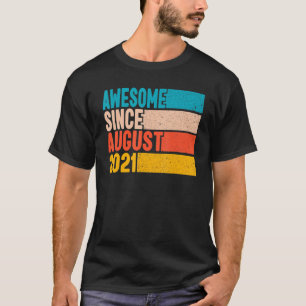 Camiseta Feliz primeiro aniversario 1 Ano Incrível Desde ag