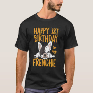 Camiseta Feliz primeiro aniversario À Minha Citação Frances