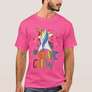 Camiseta Feliz Primeiro Dia Da Escola Tripulação Do Terceir