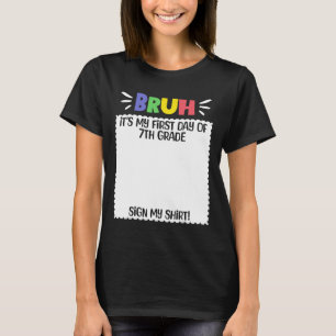 Camiseta Feliz Primeiro Dia De Aula Professor Primeiro Dia