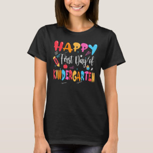 Camiseta Feliz Primeiro Dia de Crianças da Equipe de Profes