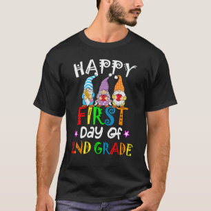 Camiseta Feliz Primeiro Dia de Professora do segundo Grau G
