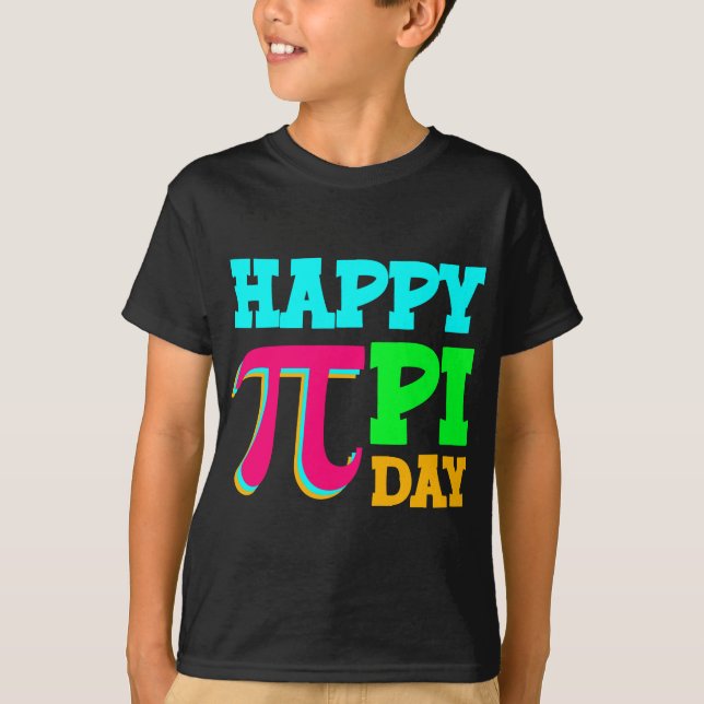 Camiseta Feliz Professor de Ciência da Matemática Pi Day Es (Frente)