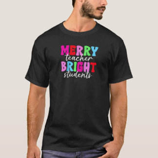 Camiseta Feliz Professora Brilhante Estudantes Retrô Groovy