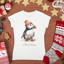 Camiseta Feliz Puffin, personalizado