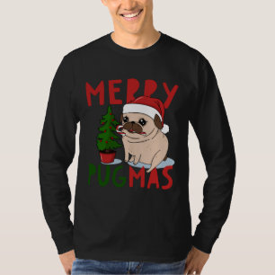 Camiseta Feliz Pugmas Enxuca Natal Clássica T-Shirt 5