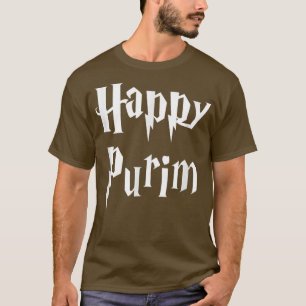 Camiseta Feliz purificador Figurino Judeu do Halloween Rain