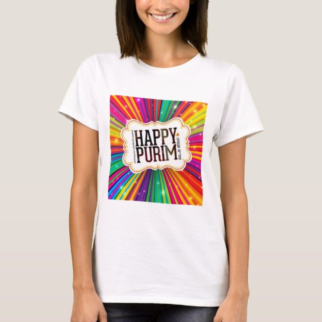 Camiseta Feliz Purim (Frente)