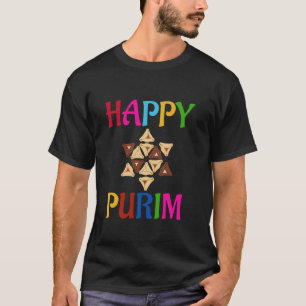 Camiseta Feliz Purim Costume Engraçado Judeu