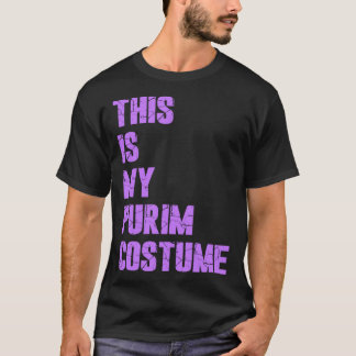 Camiseta Feliz Purim Hamantash Este É Meu Costume De Purim