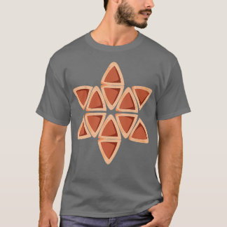 Camiseta Feliz Purim Idea Cute Hamantaschen Judeu