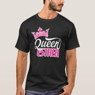 Camiseta Feliz Purim Idea Rainha Esther Hebrew Jewis