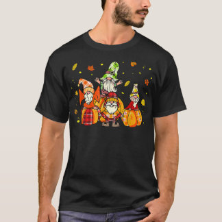 Camiseta Feliz Queda Yall Buffalo Pumpkin outono Gnomos de
