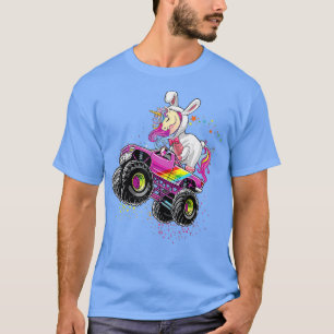 Camiseta Feliz Rabino de Caminhão do Monstro do Coelho de O