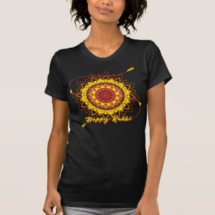 Camiseta Feliz Rakhi, amarelo