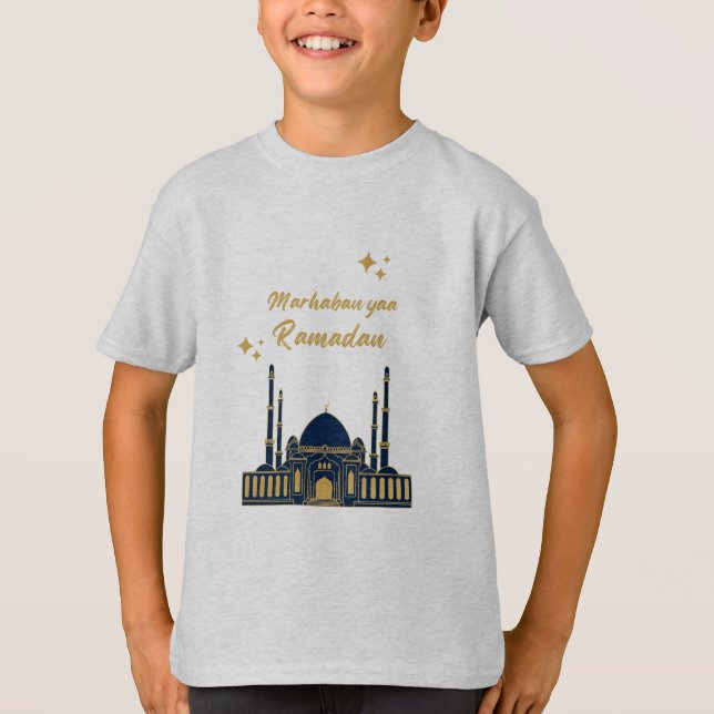 Camiseta Feliz Ramadan Kareem - Eid Mubarak cita (Frente)