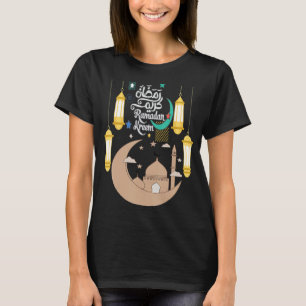Camiseta Feliz Ramadan Mubarak Kareem 2023 Festa Islâmica
