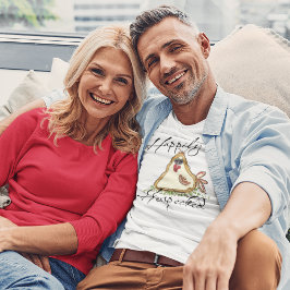 CAMISETA FELIZ RELAÇÃO DE GALINHAS HENPECADAS