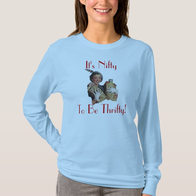 Camiseta Feliz retro com o divertimento do cliente do (Frente)