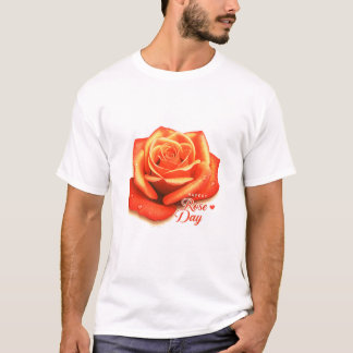 Camiseta "Feliz Rosa Dia 2025 🌹 | Um Começo A Amar