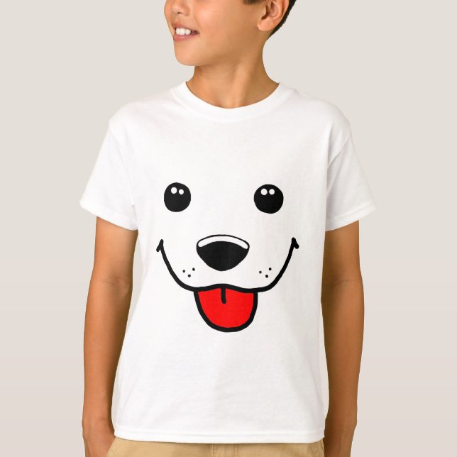 Camiseta Feliz Rosto de Puppia (Frente)