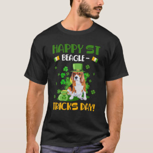 Camiseta Feliz Rua A Beagle Fala O Cachorro Leprechaun A Ru