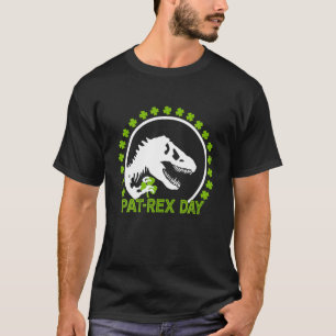 Camiseta Feliz Rua de Pat-Rex Dia da Rua Patrick Patrex Din