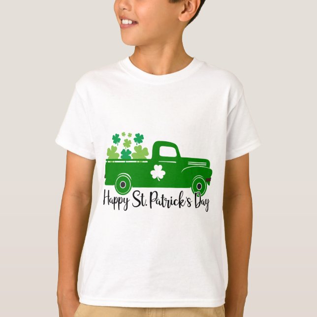 Camiseta Feliz Rua. Dia de Patrick (Frente)