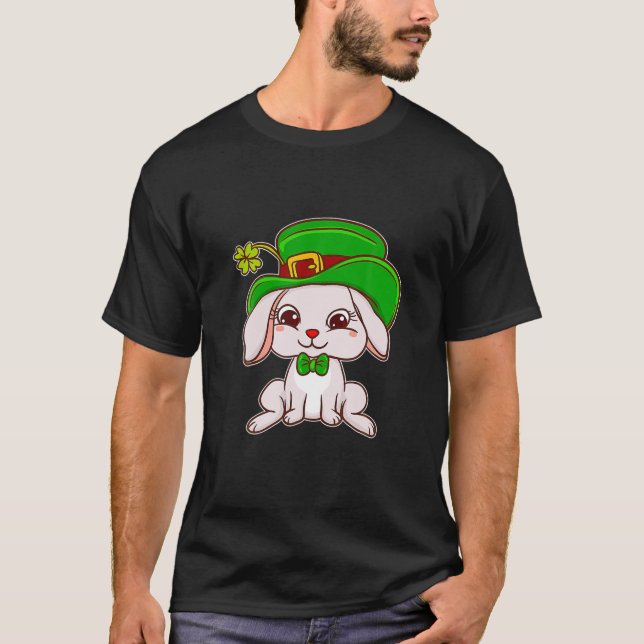 Camiseta Feliz Rua Irlandesa Engraçada Dia De Patrick Para  (Frente)