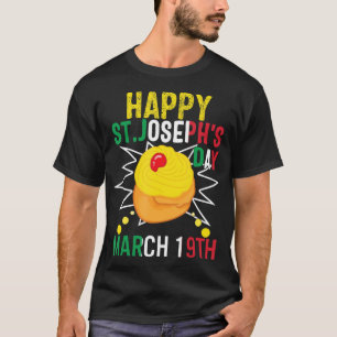 Camiseta Feliz Rua Josephp Day Jesus Católico Marc