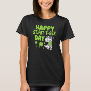 Camiseta Feliz Rua no Trex Day Dino Toddler