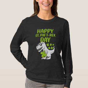 Camiseta Feliz Rua no Trex Day Dino Toddler